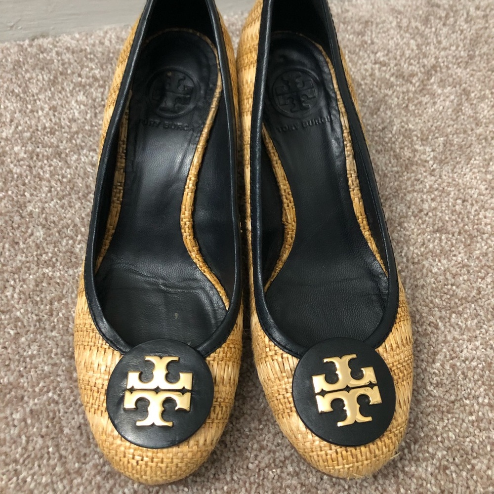 Tory Burch Wicker Wedge Heel